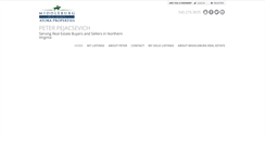 Desktop Screenshot of peterpejacsevich.com