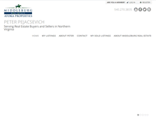 Tablet Screenshot of peterpejacsevich.com